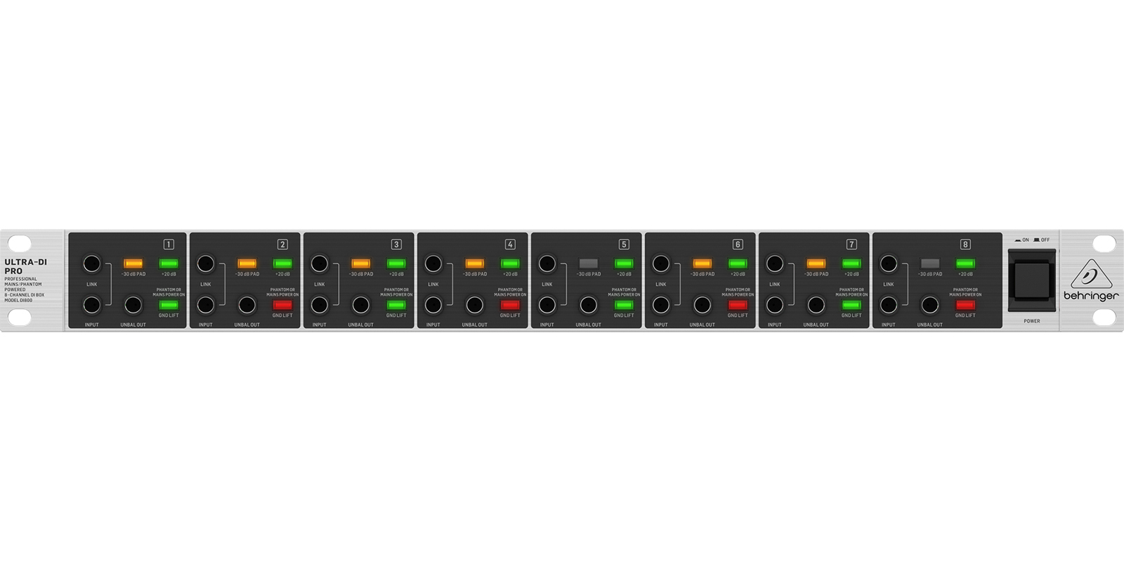 CAJA DIRECTA BEHRINGER MOD. DI800 V2